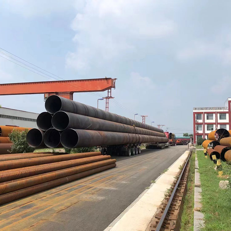 Tubes en acier en spirale pour le pétrole et le gaz naturel